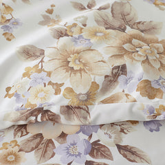 Primrose Bloom Premium Smooth Wrinkle-Free Sateen Sham - Beige Multi, King