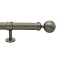 Sphere Finial and 1.5" diameter Rod Set - Pewter, 108"