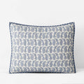 Jiya Reversible Quilted Sham - Blue, Standard