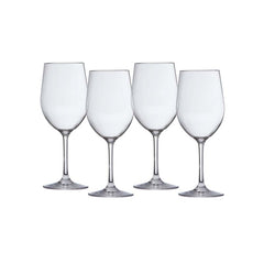 Outdoor Wine Glasses, Set of 6 - Clear