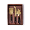 Tortoise Cheese Knives, Set of 3