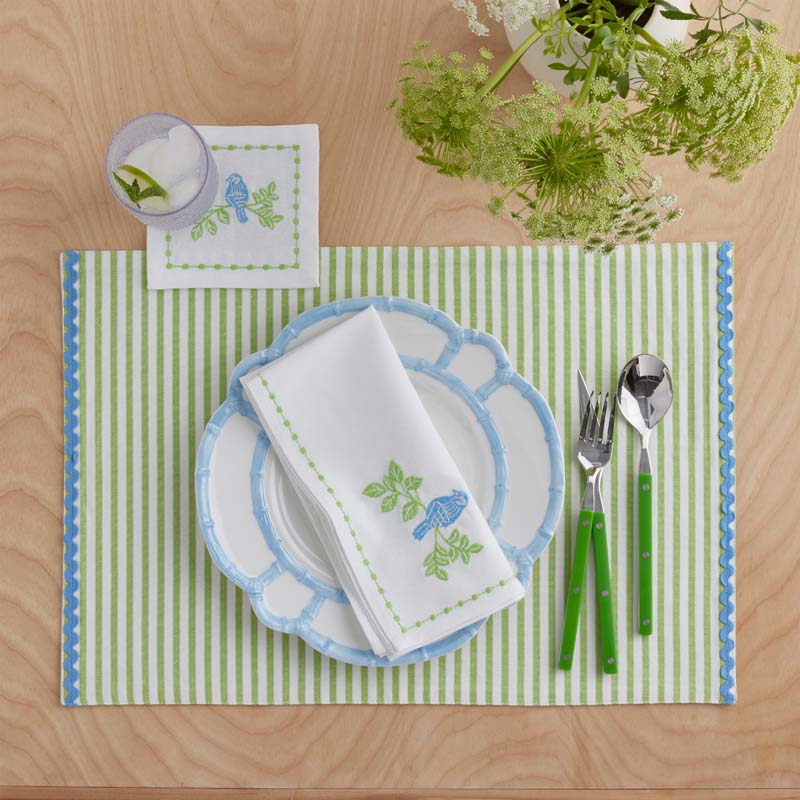 Arienna Embroidered Napkins, Set of 4 - Multi