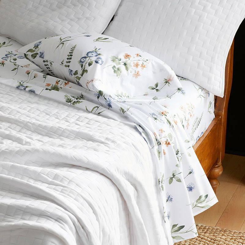 Air Layer Quilt - White, King/Cal. King