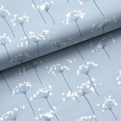 Dandelion Removable Wallpaper - Pale Blue, Roll