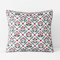Elderberry Reversible Quilted Sham - White, Euro