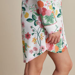 TENCEL™ Modal Jersey Knit Nightshirt - Dahlia, S