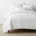 Classic Cool Cotton Percale Bed Duvet Cover - White, Twin XL