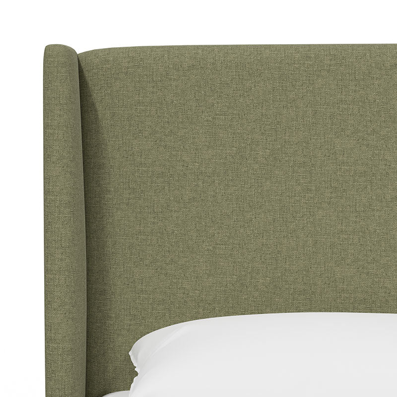 Gramercy Textured Linen Headboard - Laurel, Full