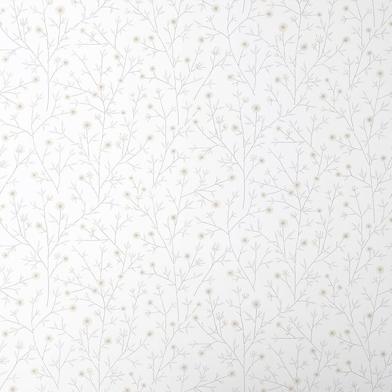 Ava Removable Wallpaper - Ditsy Floral Natural, Swatch