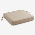 Rain Boxed Edge Replacement Chair Cushion - Antique Beige, 20 in. x 20 in.