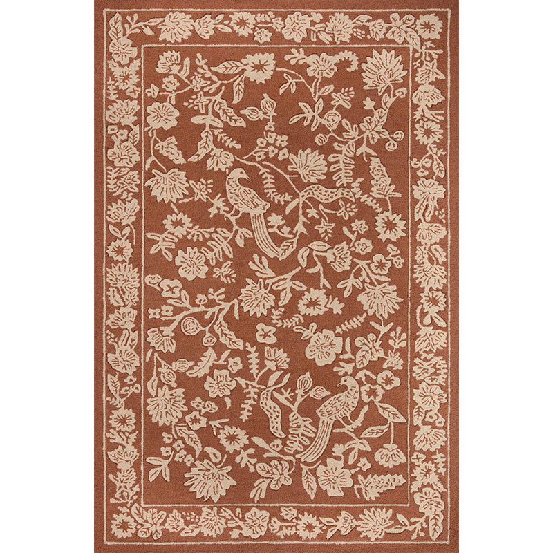 Arboretum Wool Rug - Aviary Amber, 2' 6" x 7' 6" Runner