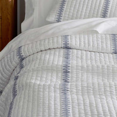 Rishika Quilted Sham - White, Euro