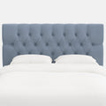 Park Tufted Velvet Headboard - Ocean, Cal King