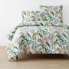 Peacock Classic Smooth Sateen Comforter - Cream, King/Cal. King