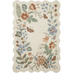 Silhouette Wool Rug - Cream, 2' x 4'