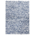 Chunky Handwoven Wool Rug - Navy, 3' x 5'