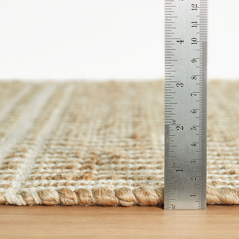 Arbor Handwoven Jute Rug - Ivory, 8' x 10'