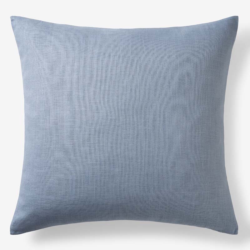 Texture Decorative Square Pillow Cover - Dusty Blue,  24 in. x 24 in.