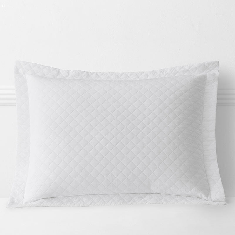 Norfolk Premium Smooth Egyptian Cotton Sateen Sham - White, King