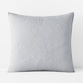 Voile Sham - Gray, Euro