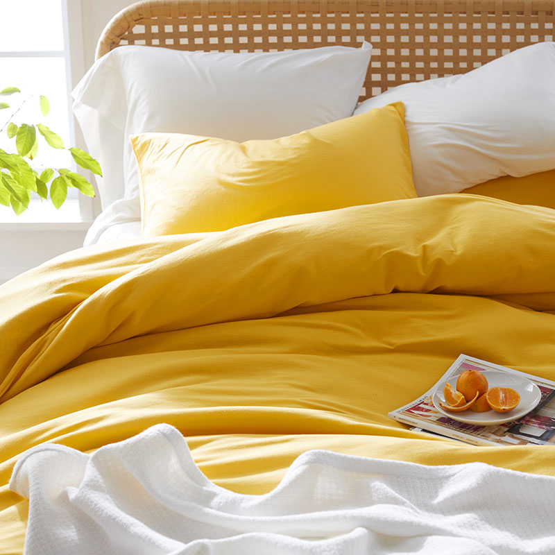 T-Shirt Soft Jersey Knit Pillowcase Set - Turquoise, King