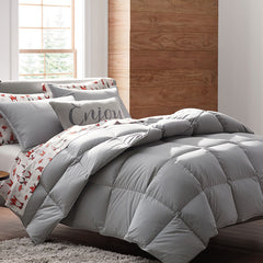 Quilted Sham - Light Gray, Standard
