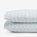 Tira Floral Classic Cool Cotton Percale Pillowcase Set - Flower Green, Standard