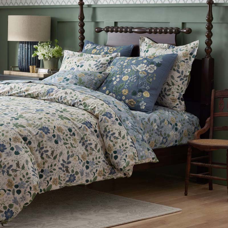 Strawberry Fields Classic Cool Cotton Percale Fitted Bed Sheet - Beige, Twin