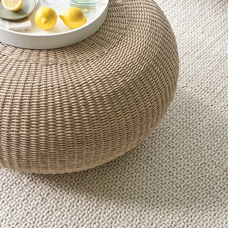 Veranda Handwoven Performance Rug - Ivory, 3' x 5'