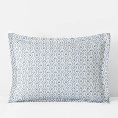 Tira Floral Classic Cool Cotton Percale Sham - Flower Green, King