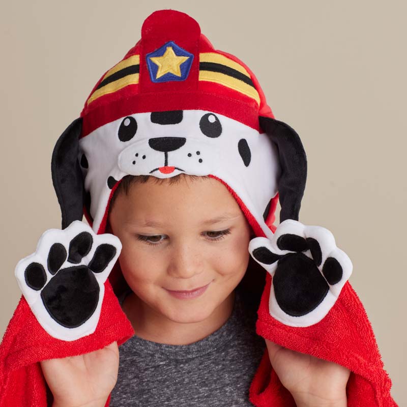 Hooded Towel - Firehouse Dog