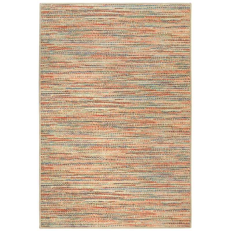 Clay Washable Rug - Multi, 5' x 8'