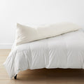 Classic Smooth Wrinkle-Free Sateen Body Pillow Cover - Creme
