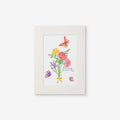 Butterflies & Flowers Wall Art - Pink