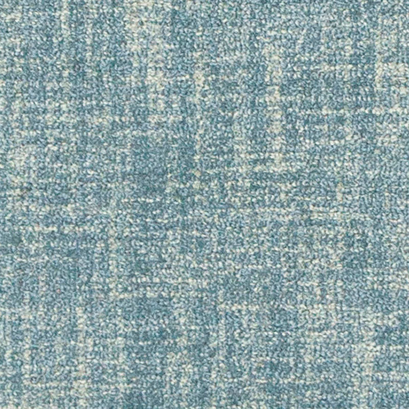 Crosshatch Hand Hooked Wool Rug -  Aegean Blue, 2' x 3'