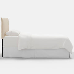 Sutton Velvet Headboard - Pearl, Queen