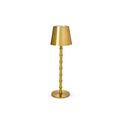Bamboo Cordless LED Table Lamp - Gold