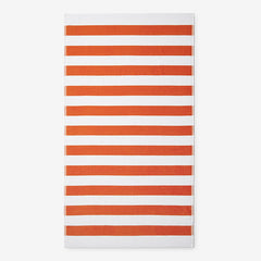 Classic Cabana Stripe Beach Towel - Orange