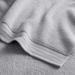 Plush Spa Solid Bath Towel - Gray