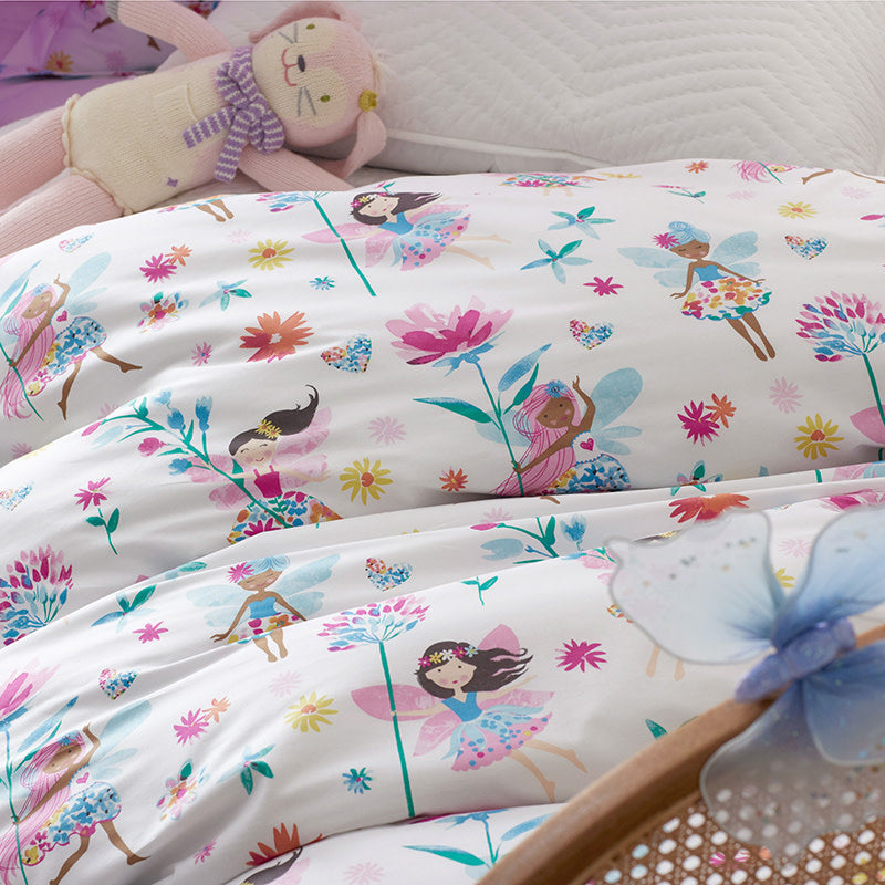 Floral Fairies Classic Cool Organic Cotton Percale Sham - Multi, Standard