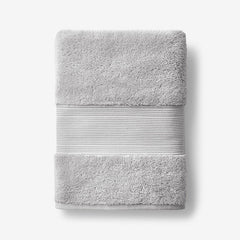 Regal Egyptian Cotton Bath Towel - Light Gray