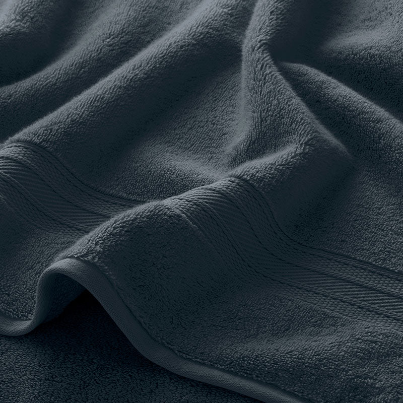 Cotton & TENCEL™ Lyocell Bath Towel - Sea Blue