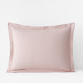 Luxe Ultra-Cozy Cotton Velvet Flannel Sham Dusty Rose, Standard