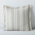 Tailored Stripes and Plaids Classic Cool Cotton Percale Sham - Wide Stripe Navy, Euro