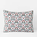 Elderberry Reversible Quilted Sham - White, Standard