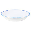 Maison Melamine Serving Bowl - White/Blue