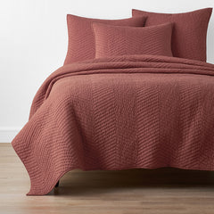 Voile Sham - Weathered Brick, Euro