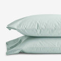 Classic Cool Cotton Percale Pillowcase Set - Sea Mist, Standard