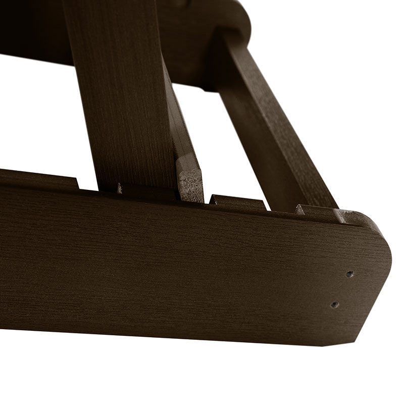 Folding and Reclining Adirondack Chair - Bark