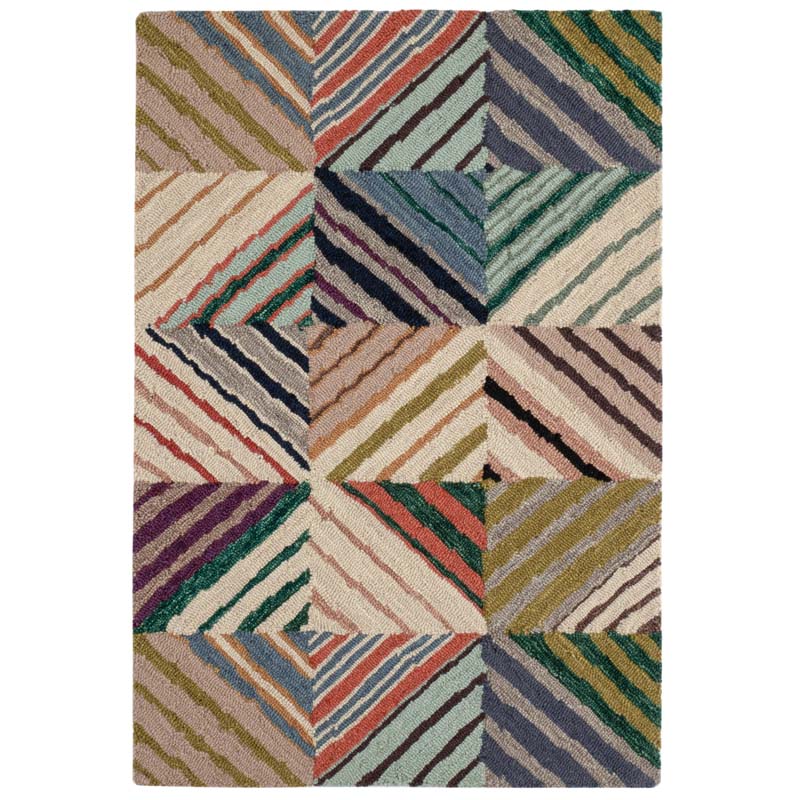 Potter Hand Hooked Wool Rug - Multi, 2' x 3'